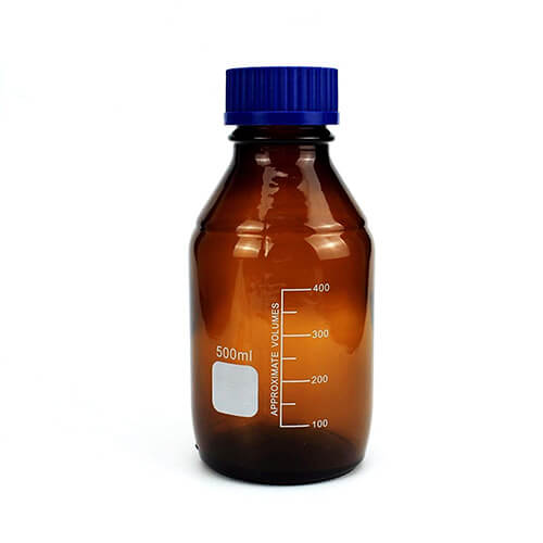 borosilicate GL45 square bottles pyrex